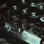 Air Filters - Close Up Photo of a Chrome Car Engine