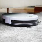Robot Vacuum - white and black device
